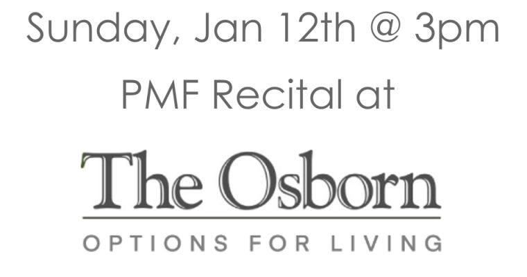 Recital at The Osborn